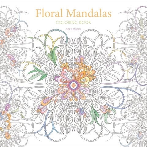 Floral Mandalas - Coloring book