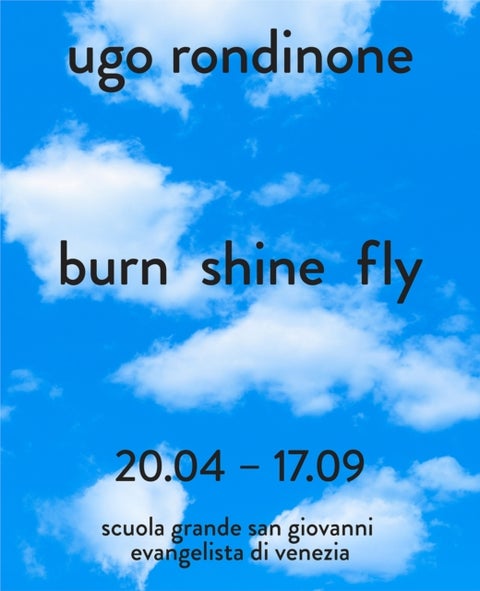 Ugo Rondinone (Bilingual edition) - burn shine fly
