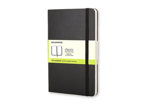 Moleskine Notatbok Ulinjert Hard Sort