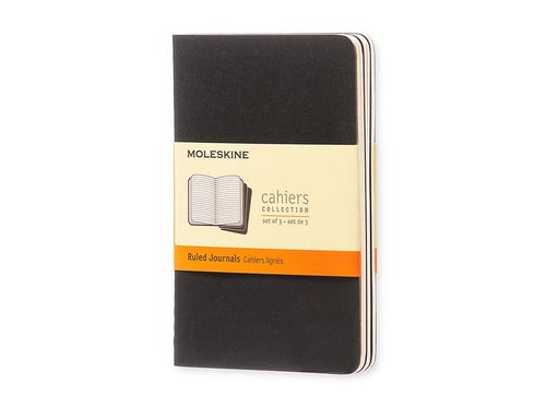 Moleskine Notatbok Linjert Sort (3)