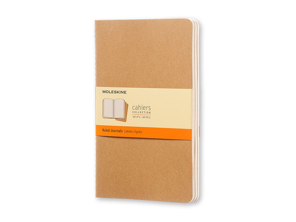 Moleskine Notatbok Linjert Kraft L (3)