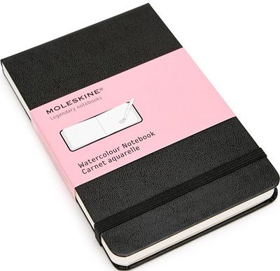 MOLESKINE  AKVARELL SORT  PKT