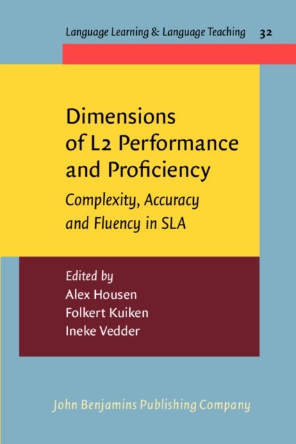 Bilde av Dimensions Of L2 Performance And Proficiency