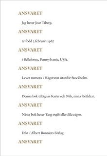 Ansvaret ansvaret ansvaret