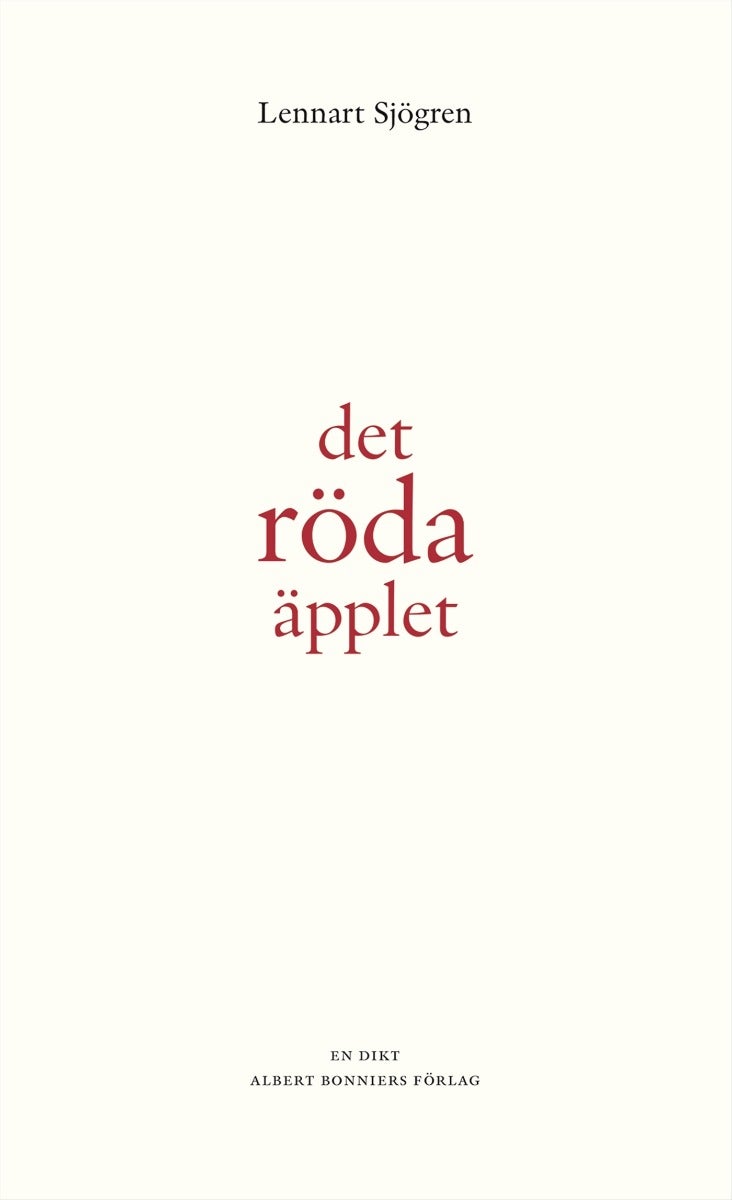Bilde av Det Röda äpplet Av Lennart Sjögren