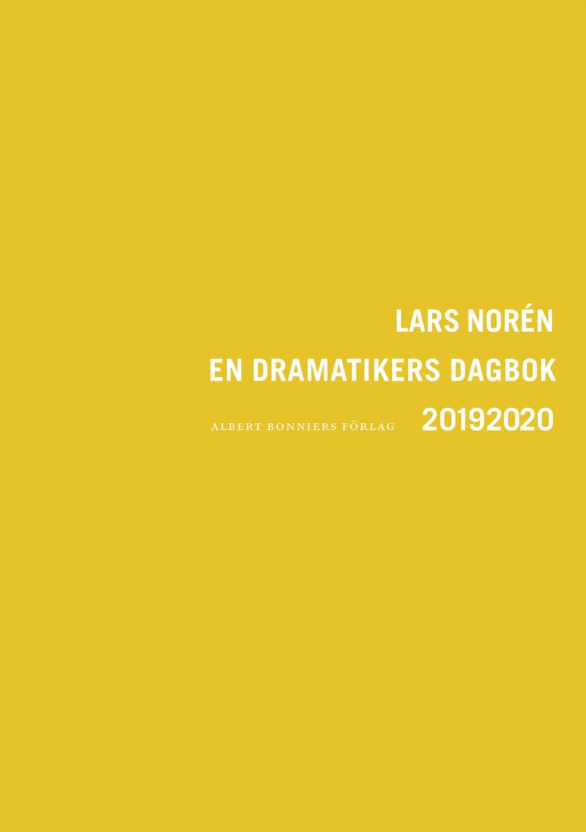 En dramatikers dagbok - 2019-2020