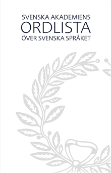 Svenska akademiens ordlista