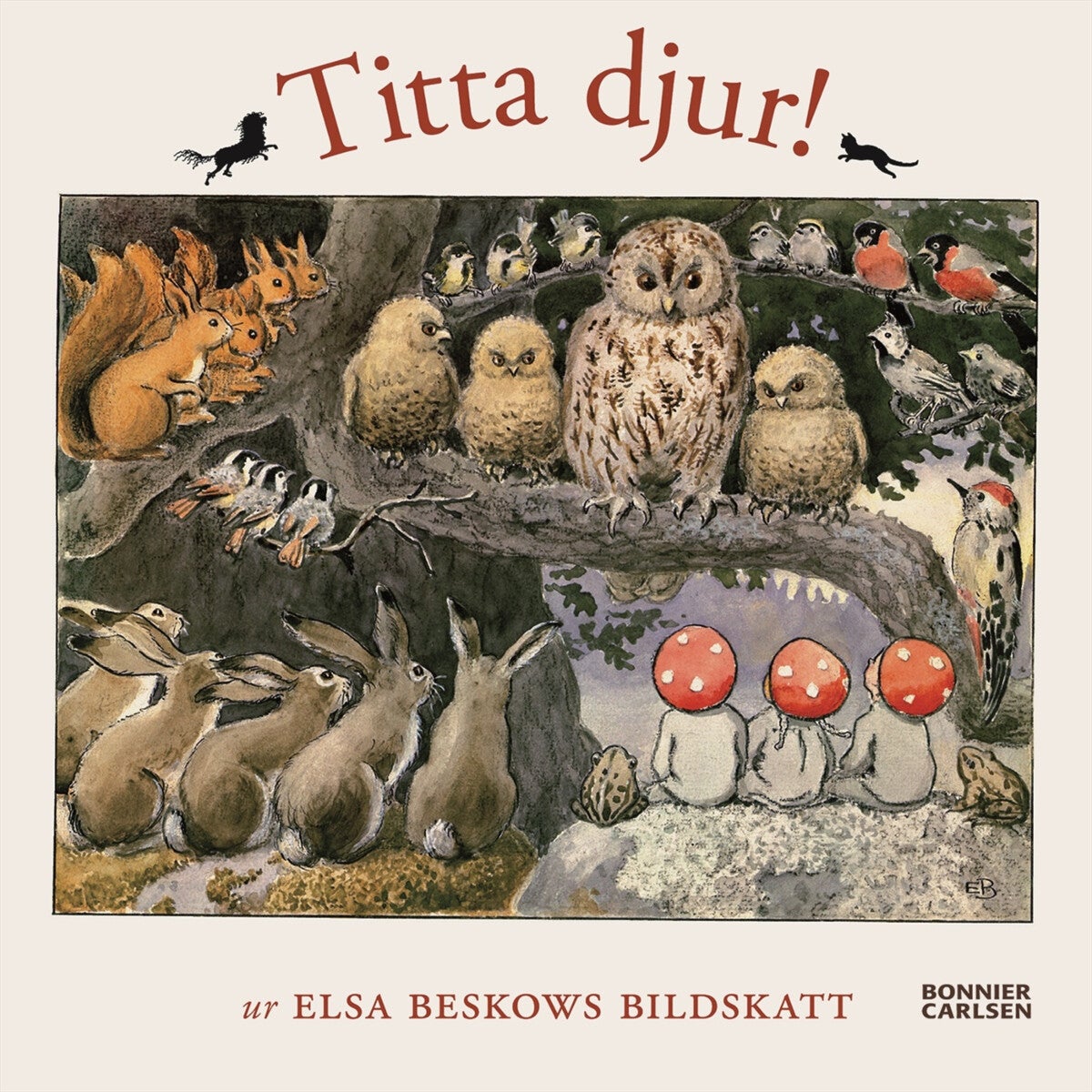 Titta djur! - Ur Elsa Beskows bildskatt