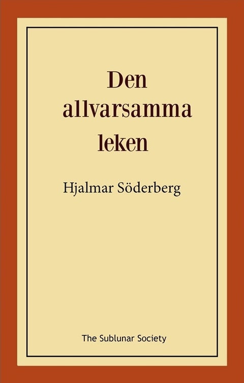 Den allvarsamma leken