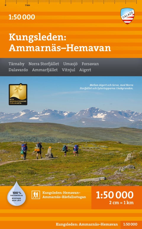 Kungsleden: Ammarnäs - Hemavan