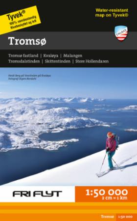 Tromsø - tur- & toppturskart i tyvek