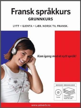 Fransk språkkurs - grunnkurs : lytt, gjenta, lær : norsk til fransk