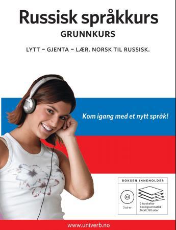 Russisk språkkurs - grunnkurs : lytt, gjenta, lær : norsk til russisk