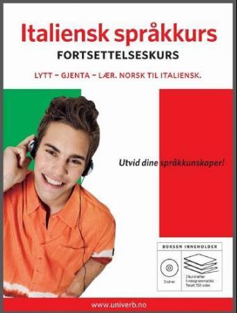 Italiensk språkkurs - fortsettelseskurs : lytt, gjenta, lær : norsk til italiensk