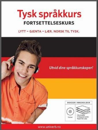 Tysk språkkurs - fortsettelseskurs : lytt, gjenta, lær : norsk til tysk