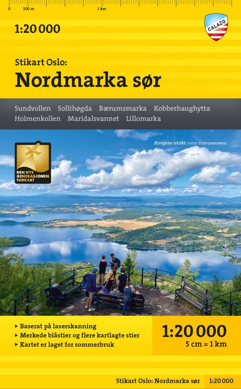 Stikart Oslo - Nordmarka sør