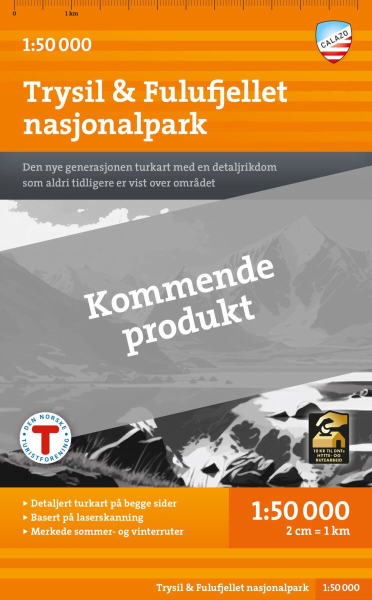 Turkart Trysil Fulufjellet