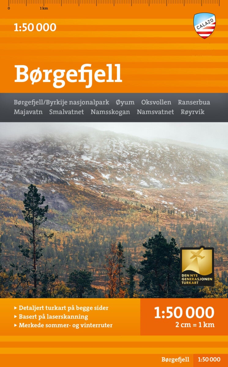 Turkart Børgefjell