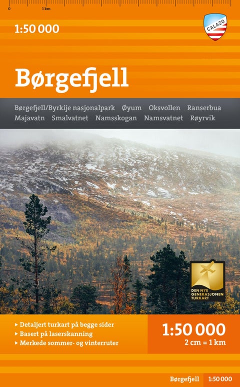 Turkart Børgefjell