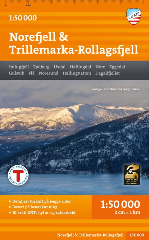 Turkart Norefjell & Trillemarka-Rollagsfjell