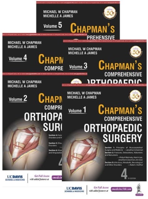 Bilde av Chapman&#039;s Comprehensive Orthopaedic Surgery Av Michael W Chapman, Michelle A James