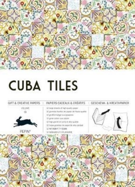 Cuba Tiles: Gift & Creative Paper Book av Pepin Van Roojen
