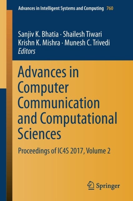 Bilde av Advances In Computer Communication And Computational Sciences