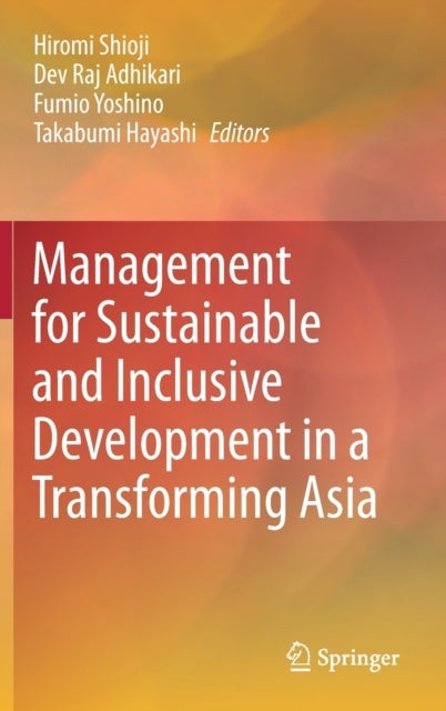 Bilde av Management For Sustainable And Inclusive Development In A Transforming Asia