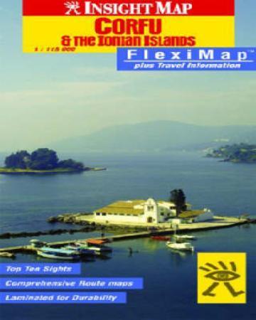Corfu & the Ionian islands - fleximap plus travel information