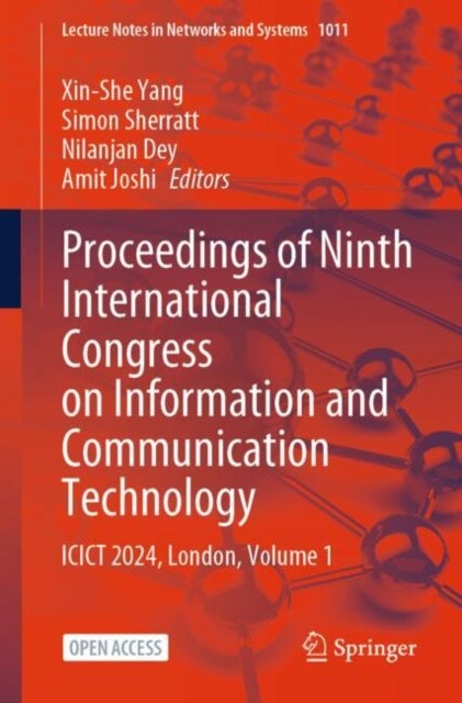 Proceedings of Ninth International Congress on Information and Communication Technology - ICICT 2024, London, Volume 1