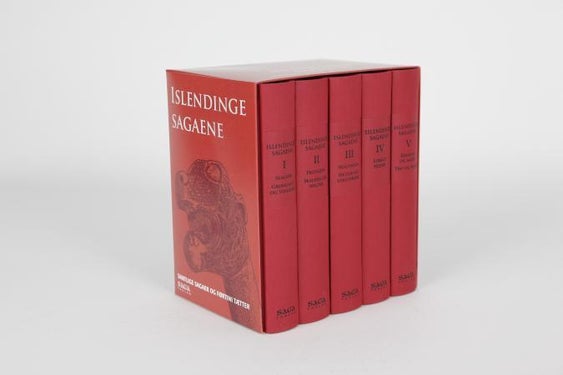Islendingesagaene Bd. 1-5 - samtlige sagaer og førtini tætter