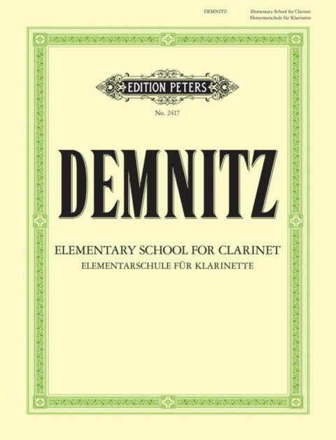 Elementary School for Clarinet