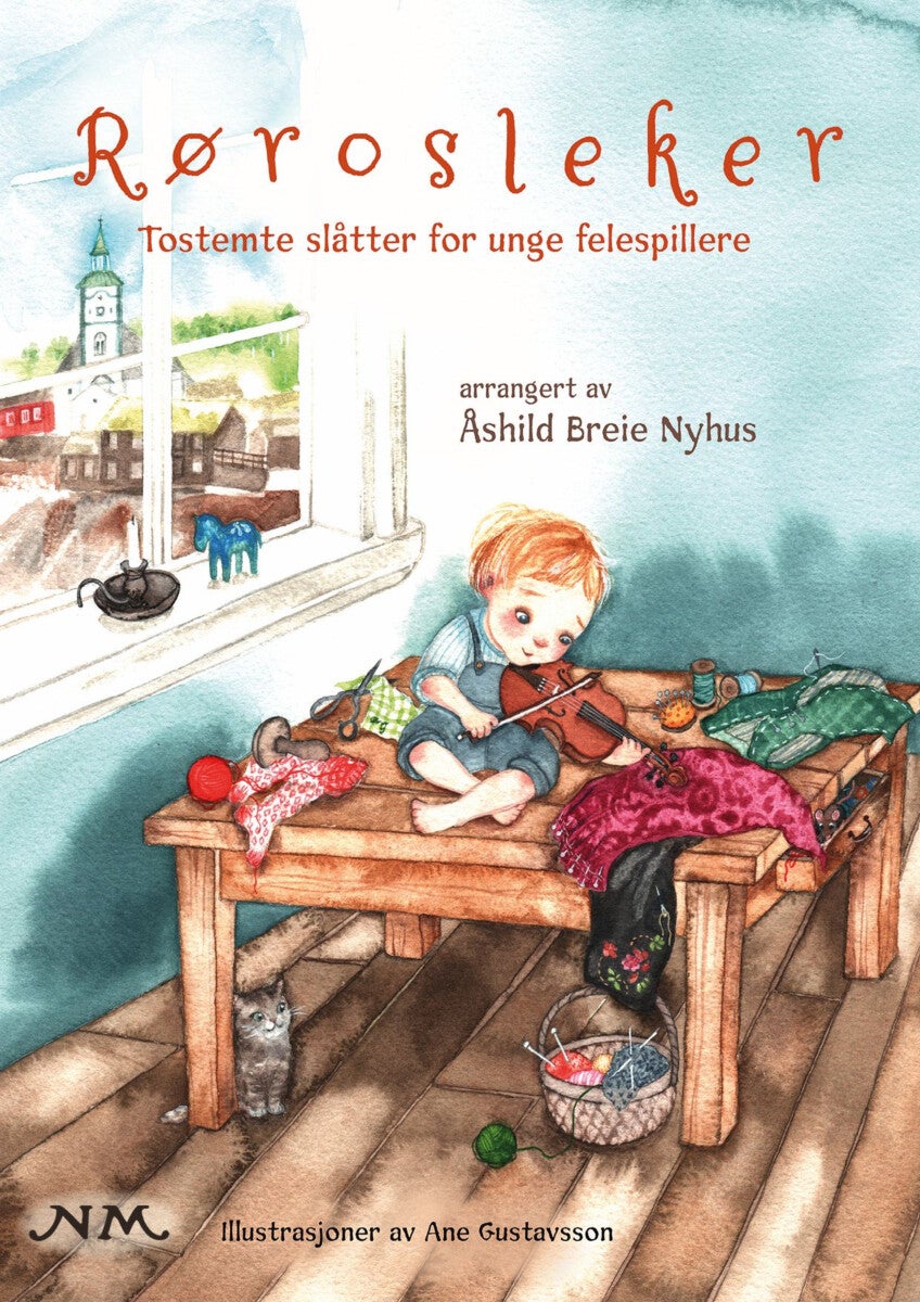 Rørosleker - tostemte slåtter for unge felespillere