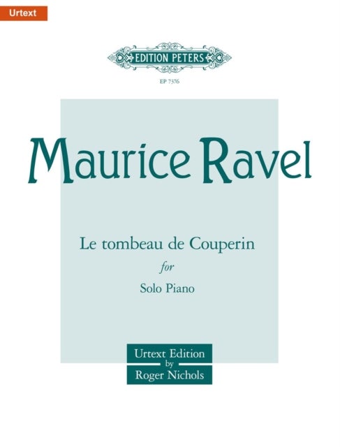 Bilde av Le Tombeau De Couperin Av Maurice Ravel