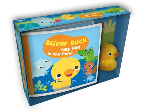 Oliver Duck Has Fun in the Pond - My First Bath Book & Toy
