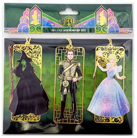 Wicked Deluxe Bookmark Set (Set of 3)