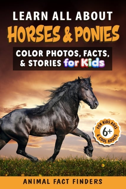 Bilde av Learn All About Horses &amp; Ponies Av Animal Fact Finders