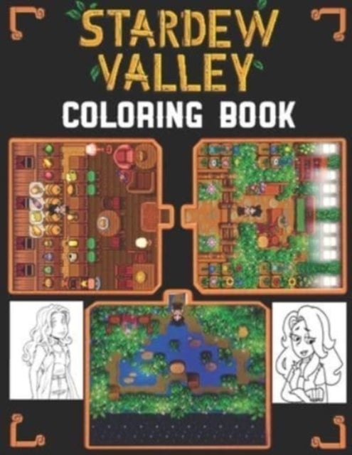Bilde av Stardew Valley Coloring Book Av Vanessa Tucker