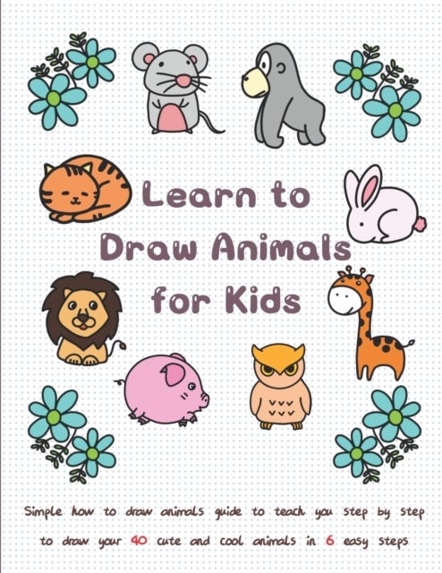Bilde av Learn To Draw Animals For Kids Av Jay T