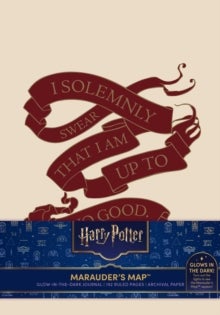 Harry Potter: Marauder's Map Glow in the Dark Journal