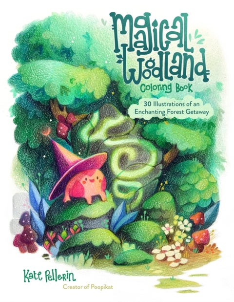 Magical Woodland Coloring Book - 30 Illustrations of an Enchanting Forest Getaway
