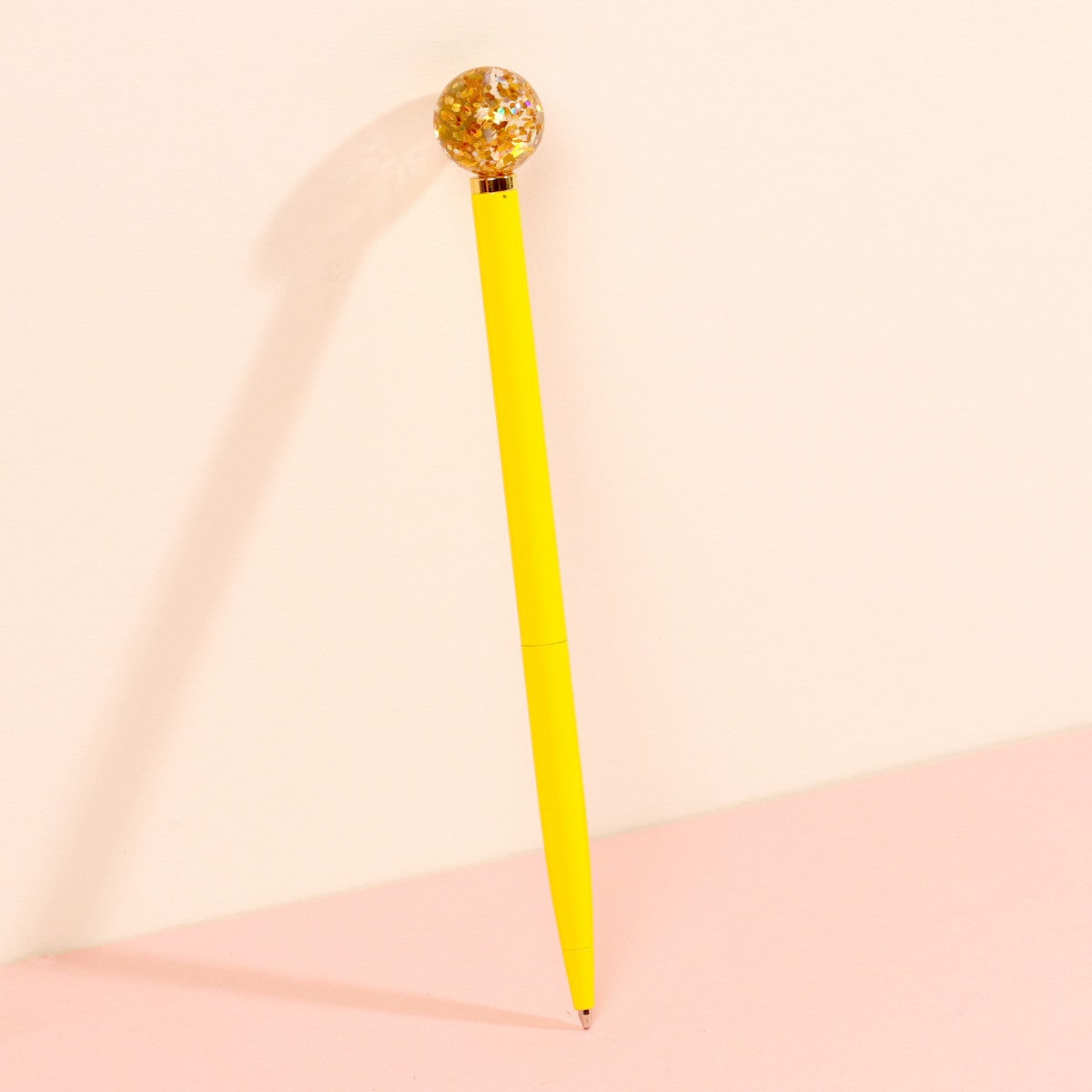 Penn Yellow Glitter Ball Twist