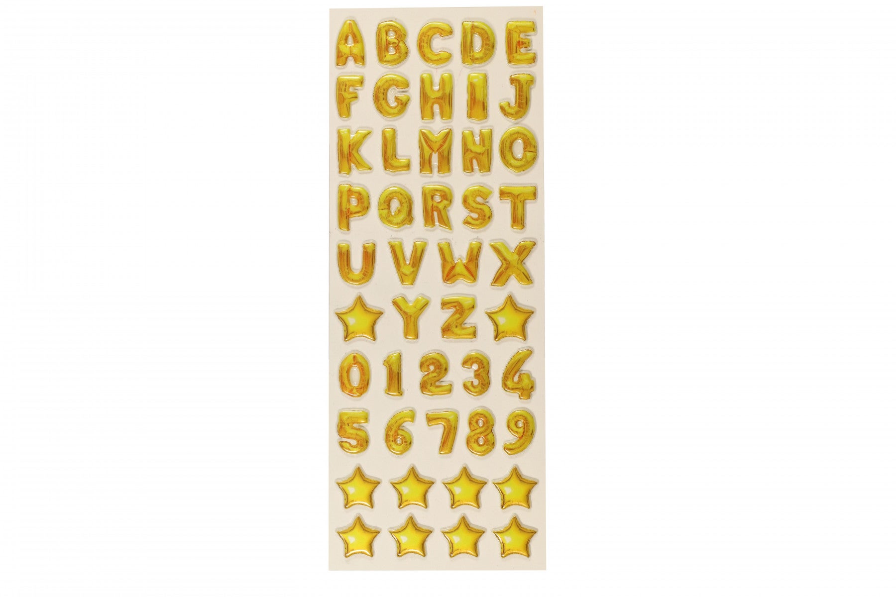 Stickers A To Z Balloons Slim