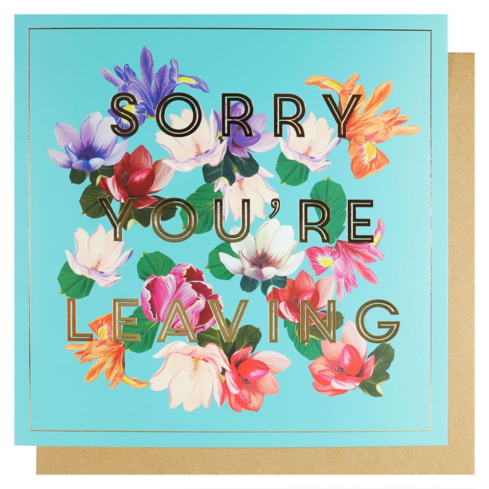 Systemkort PC Sorry Youre Leaving Flowers Xl