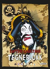 Tegneblokk Kaptein Sabeltann