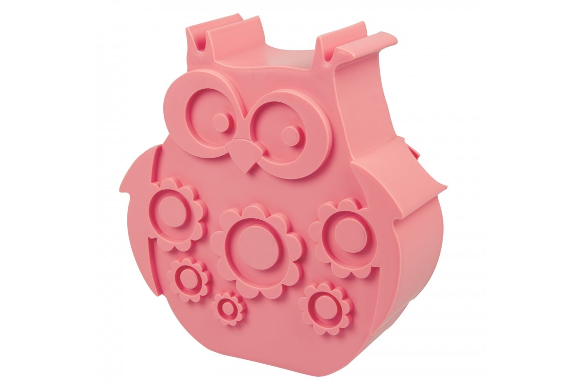 Matboks Plast Blafre Ugle Rosa