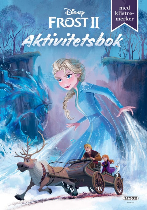 Aktivitetsbok WD Frost 2 M Klistremerker