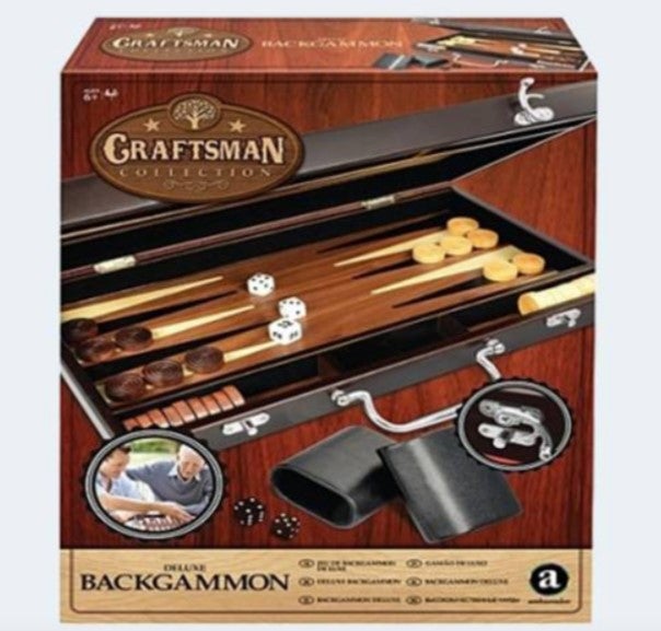 Bilde av Spill Craftsman Deluxe Backgammon
