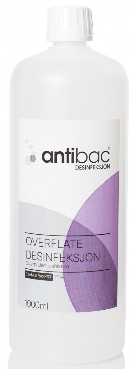Overflatedesinfeksjon Antibac 1000ml