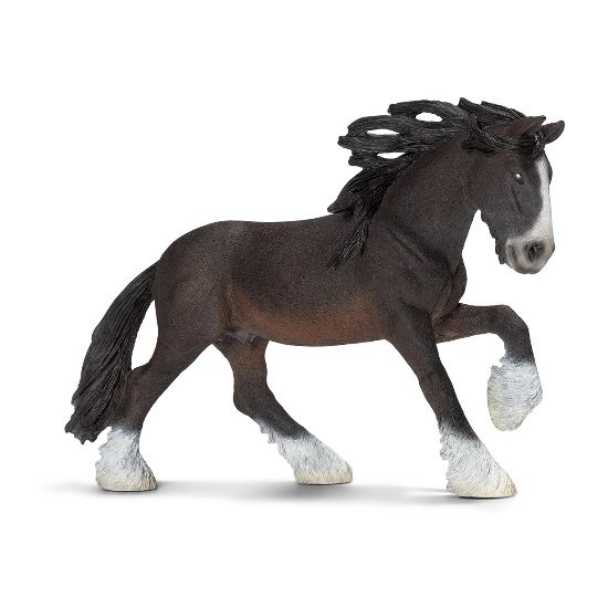 Schleich Shire hingst 17 cm